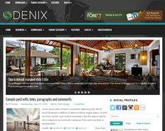 Denix Blogger Template