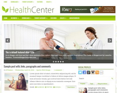 HealthCenter Blogger Template