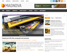 MagNova Blogger Template