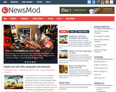 NewsMod Blogger Template