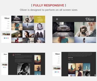 Oliver Blogger Template