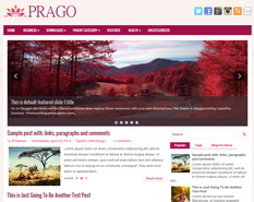 Prago Blogger Template