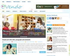 Vendo Blogger Template