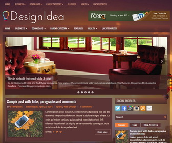 DesignIdea Blogger Template