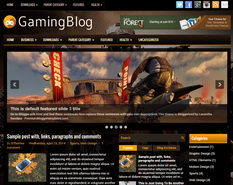 GamingBlog Blogger Template