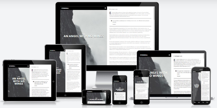 Responsive StoneWall Blogger Template
