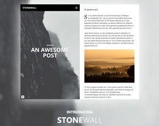 StoneWall Blogger Template