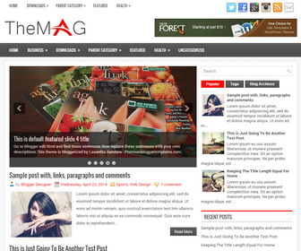 TheMag Blogger Template
