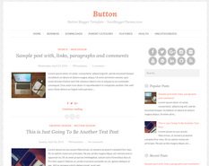 Button Blogger Template