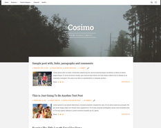 Cosimo Blogger Template