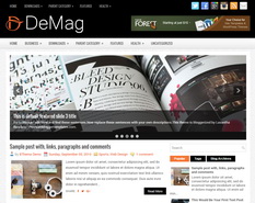 DeMag Blogger Template
