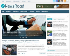 NewsRoad Blogger Template