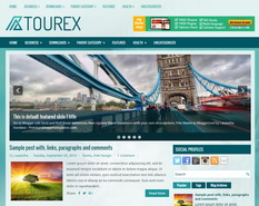 Tourex Blogger Template