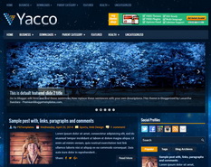 Yacco Blogger Template