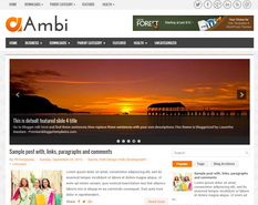 Ambi Blogger Template