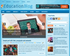 EducationBlog Blogger Template