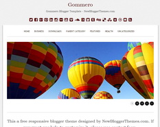 Gommero Blogger Template