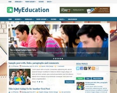 MyEducation Blogger Template