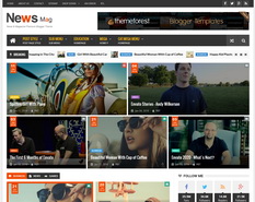 News Mag Blogger Template