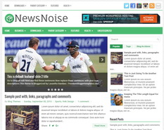 NewsNoise Blogger Template