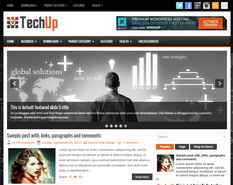 TechUp Blogger Template