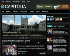 Capitolia Blogger Template