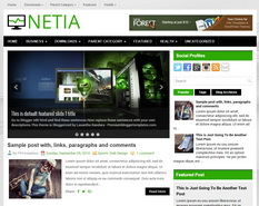 Netia Blogger Template