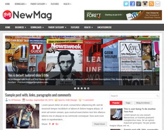 NewMag Blogger Template