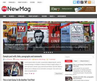 NewMag Blogger Template