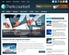 TheAccountant Blogger Template