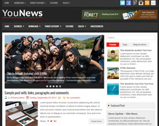 YouNews Blogger Template