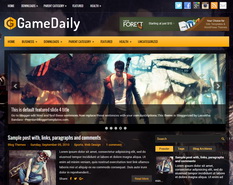 GameDaily Blogger Template