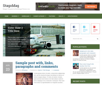 StagoMag Blogger Template