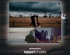 NightStorm Blogger Template