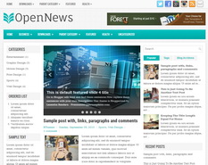 OpenNews Blogger Template