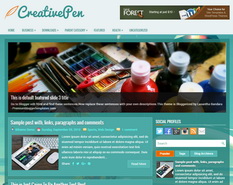 CreativePen Blogger Template