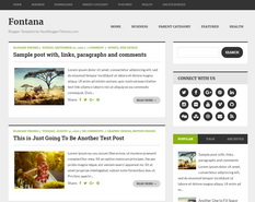 Fontana Blogger Template