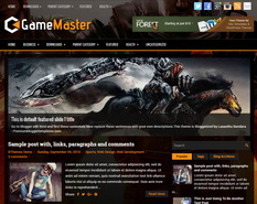 GameMaster Blogger Template