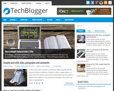 TechBlogger Blogger Template