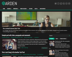 Arden Blogger Template