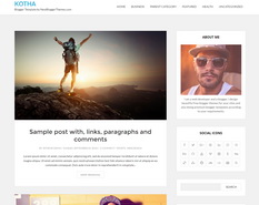 Kotha Blogger Template