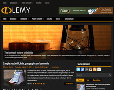 Lemy Blogger Template