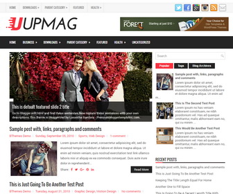 UpMag Blogger Template