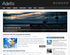 Adello Blogger Template