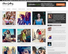 Clean Gallery Blogger Template