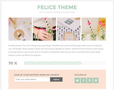 Felice Blogger Template