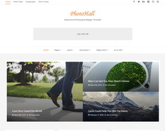 PhotoHall Blogger Template