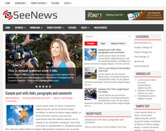 SeeNews Blogger Template