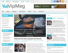 VipMag Blogger Template