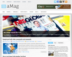 aMag Blogger Template